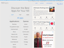 Tablet Screenshot of n9-apps.com